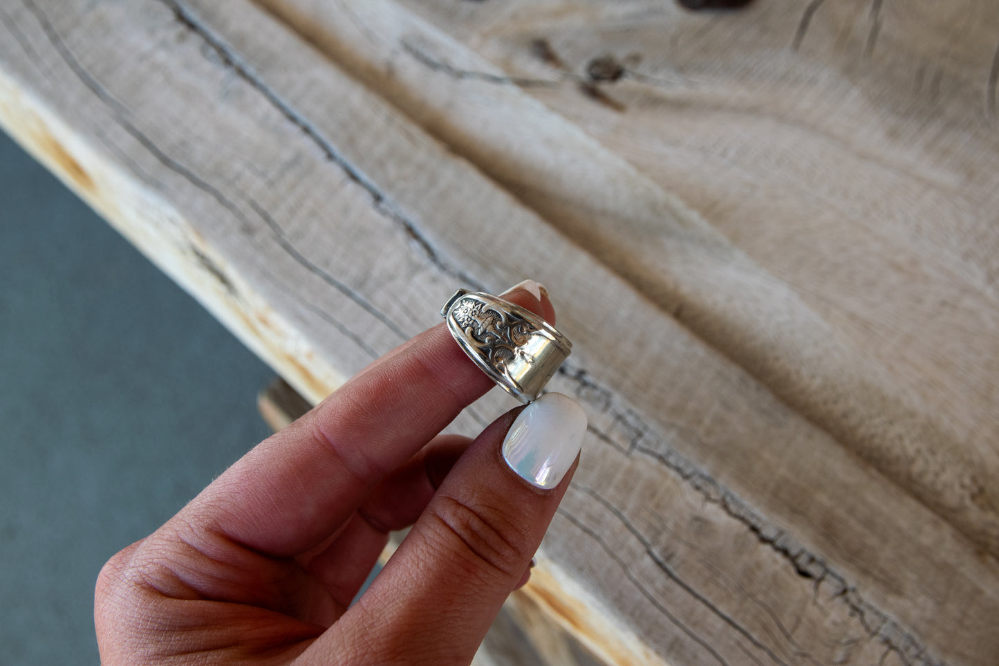 SIZE 8.5 SPOON RING