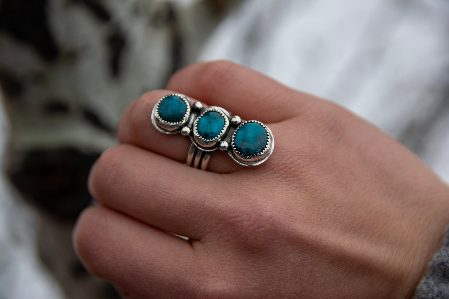 SIZE 6.5 TRIPLE KINGMAN RING