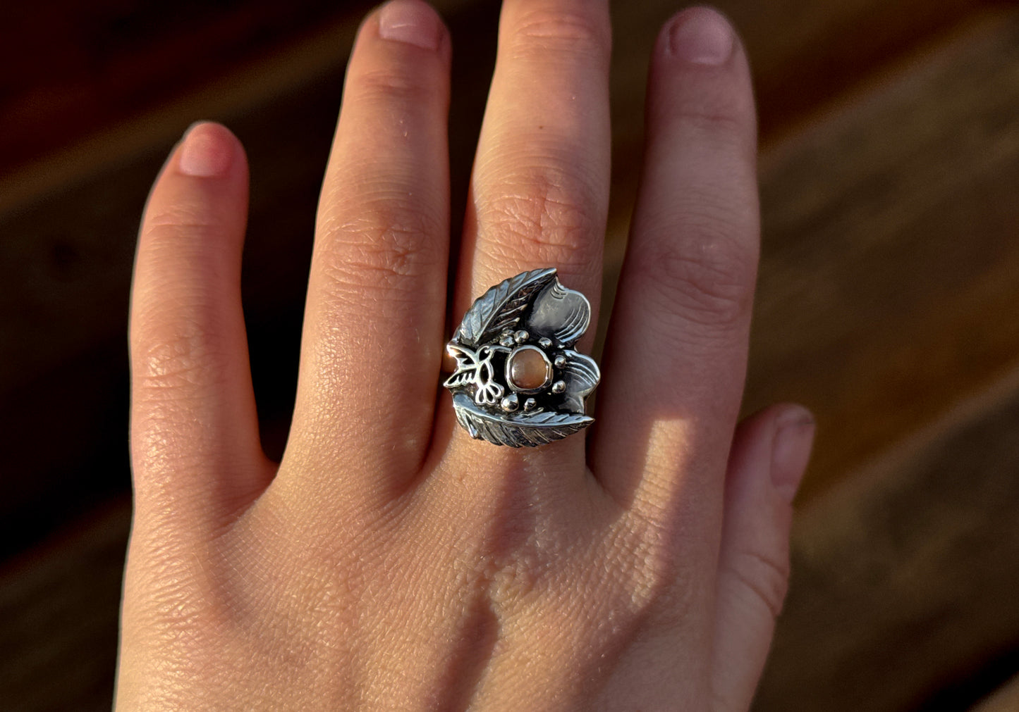 SIZE 8 EL DORADO RIVER ROCK RING