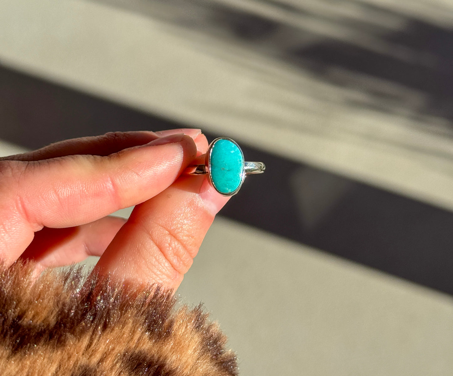 SIZE 9.5 TURQUOISE RING