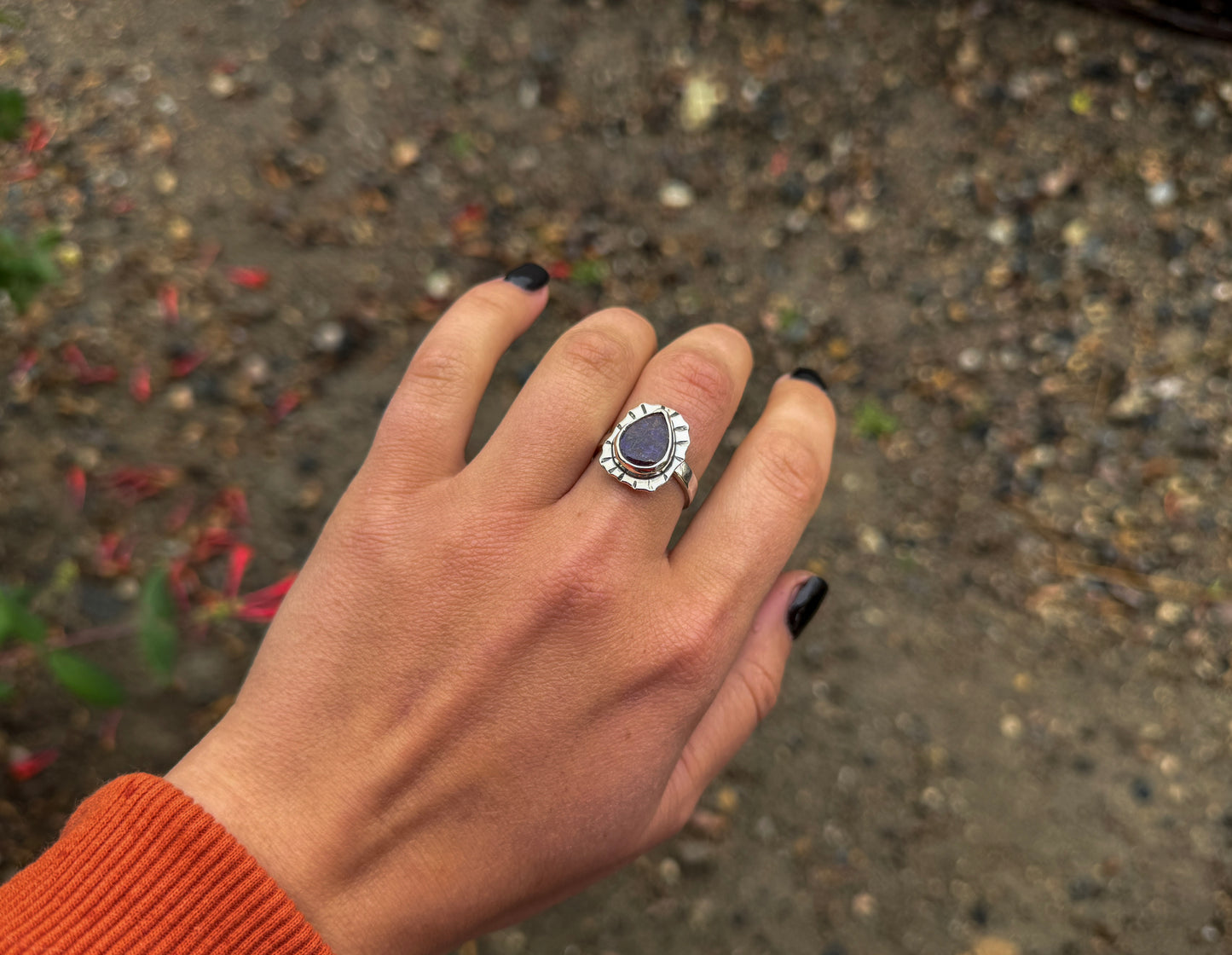 SIZE 8 SUGILITE RING
