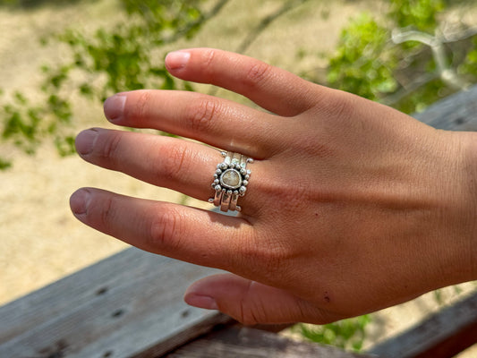 SIZE 10 | THE RIVER ROCK RING SET