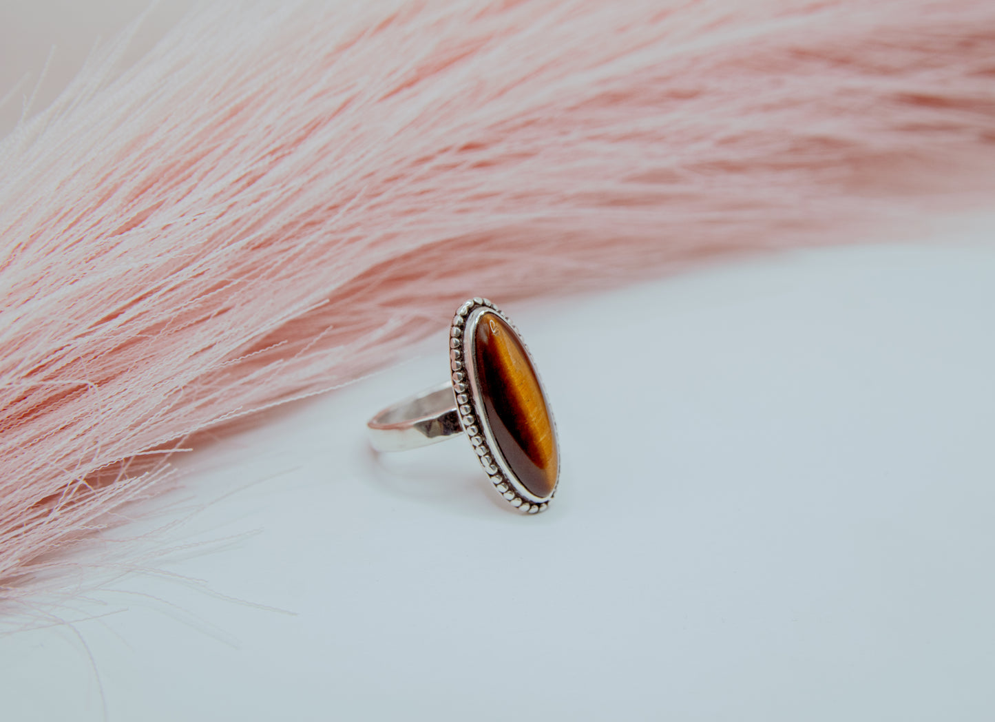 SIZE 8 | TIGERS EYE RING