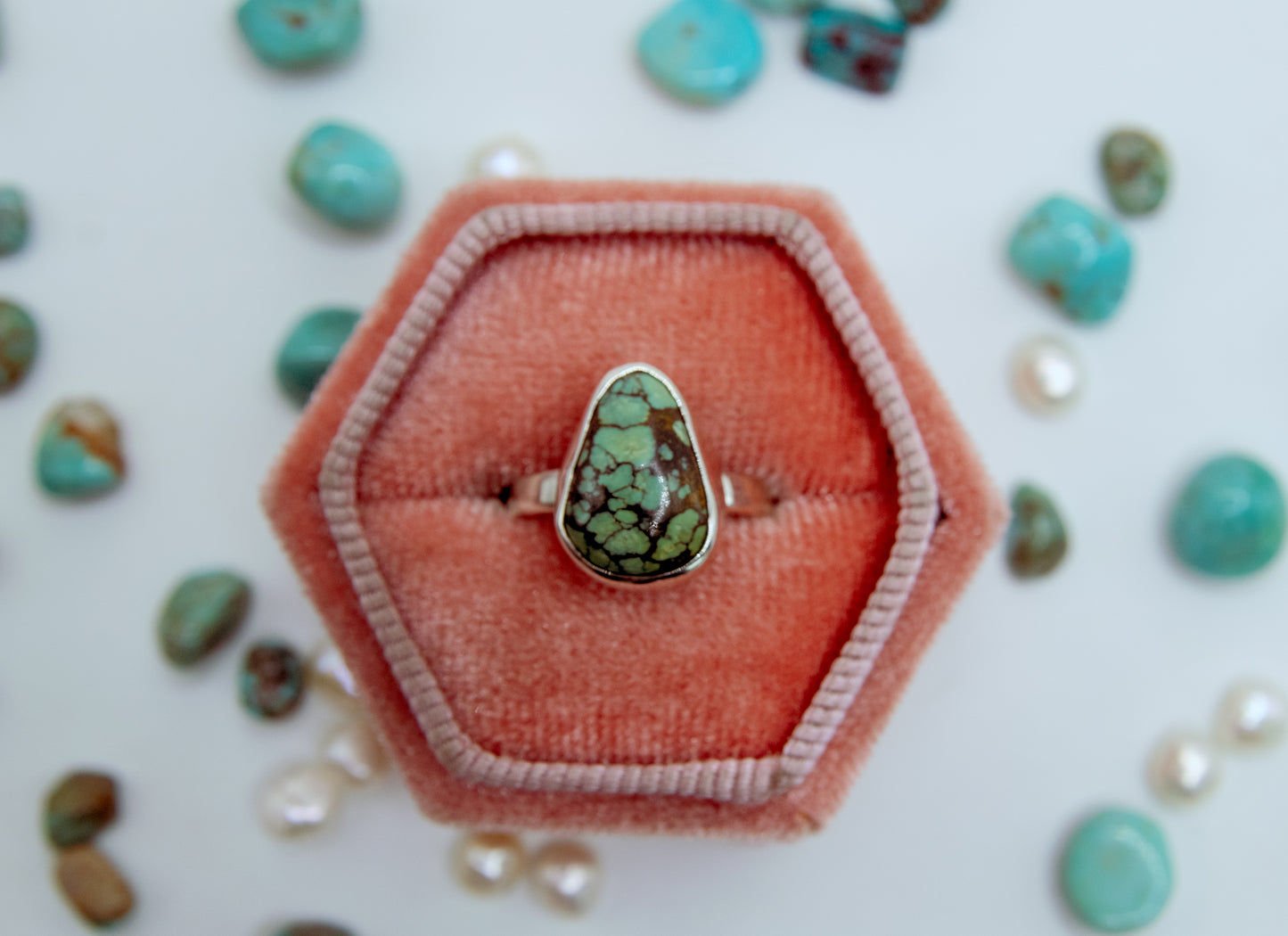 SIZE 5.5 | BAMBOO MTN. TURQUOISE RING