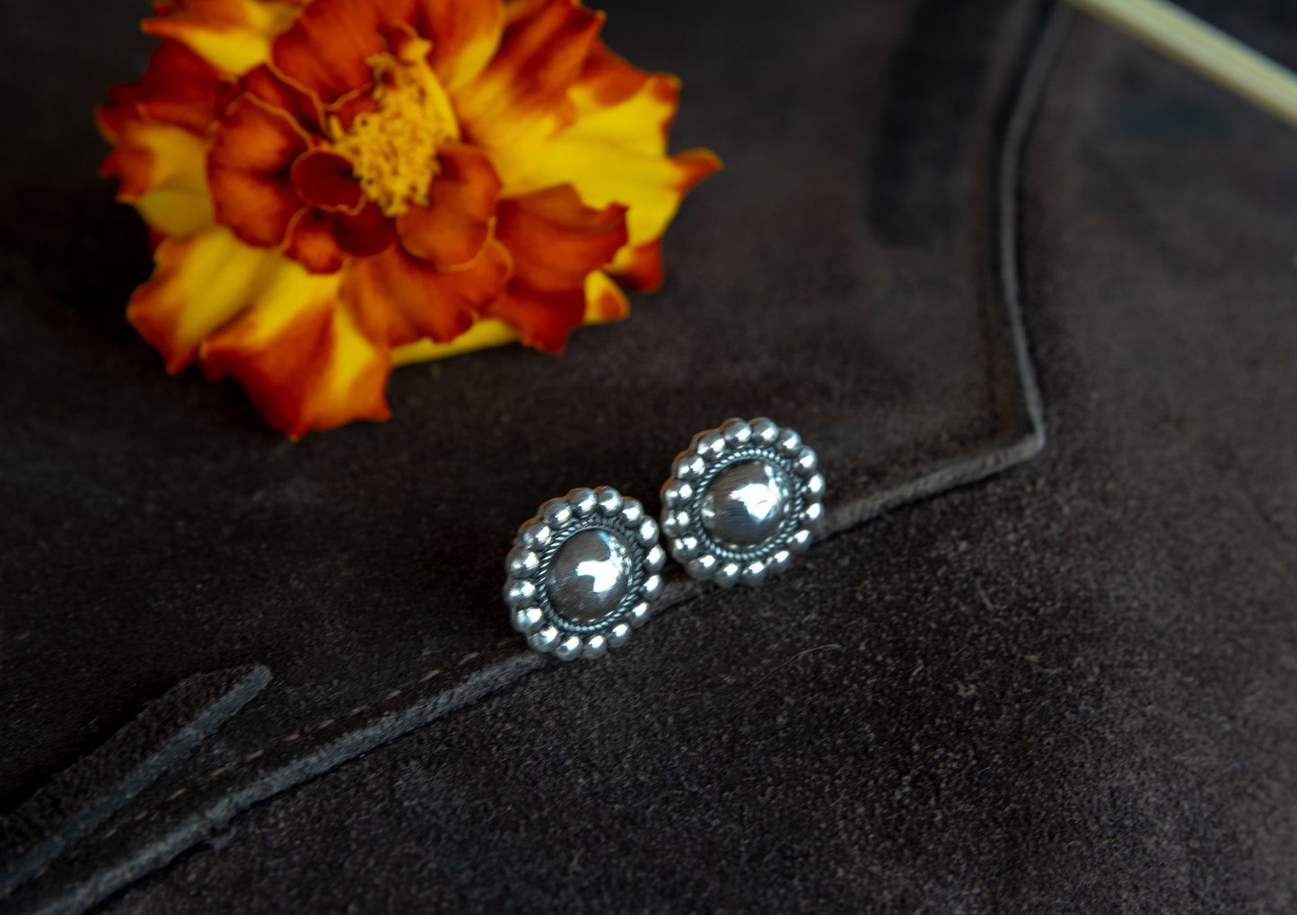 CONCHO EARRINGS