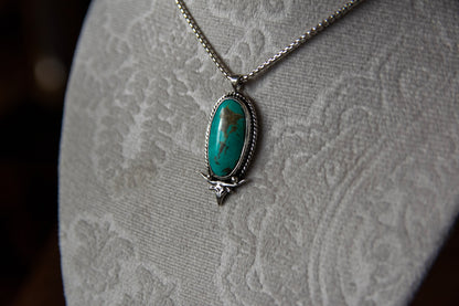 TURQUOISE STEER NECKLACE