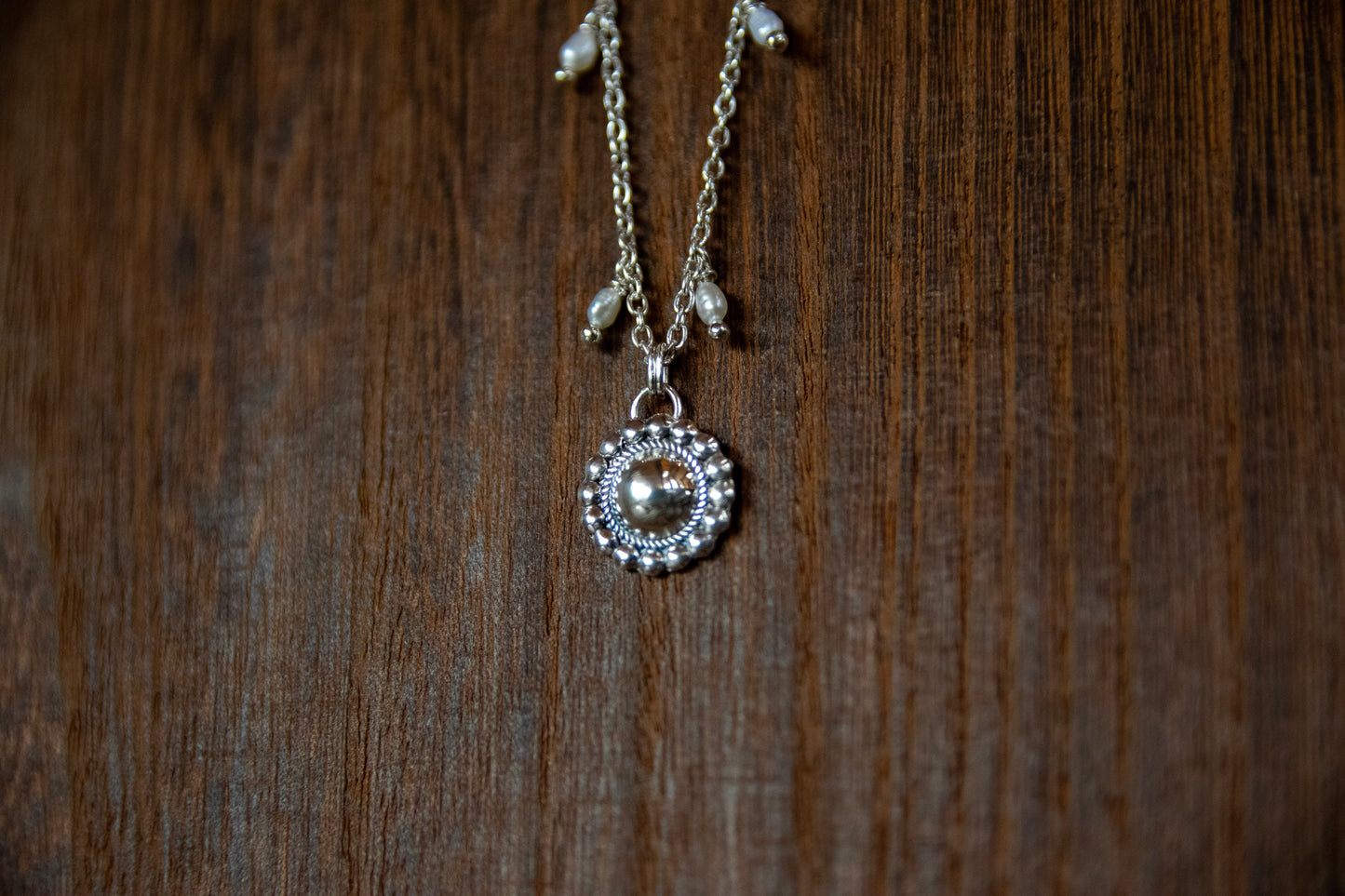 PEARL CONCHO NECKLACE