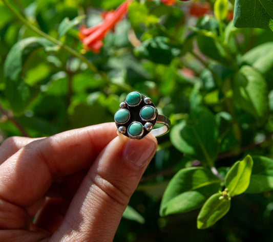 SIZE 8 QUAD KINGMAN RING