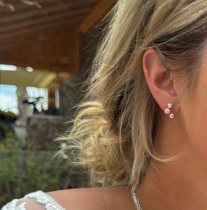 BLUSH WREN STUDS