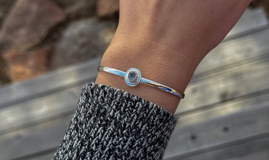 PRE-ORDER MONTANA SAPPHIRE CUFF