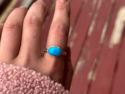 SIZE 9 BLUEBIRD RING