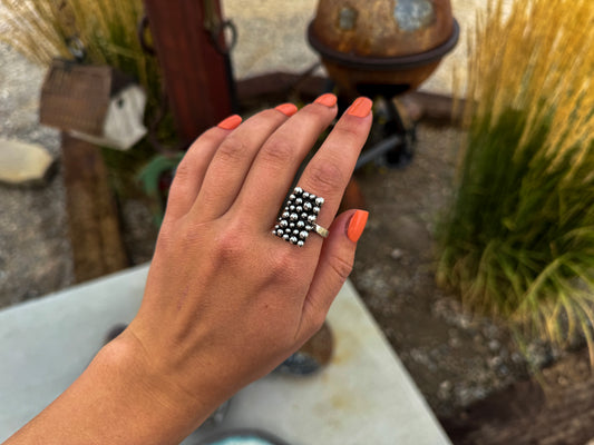 SIZE 9 STERLING RING