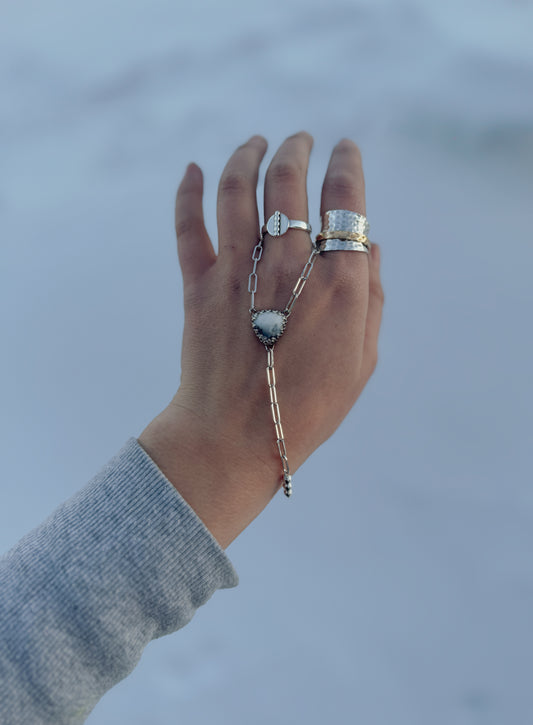 DENDRITIC AGATE NECKLACE