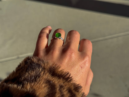 SIZE 6.5 SEAGLASS RING