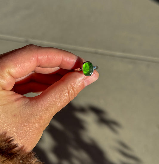 SIZE 6.5 SEAGLASS RING