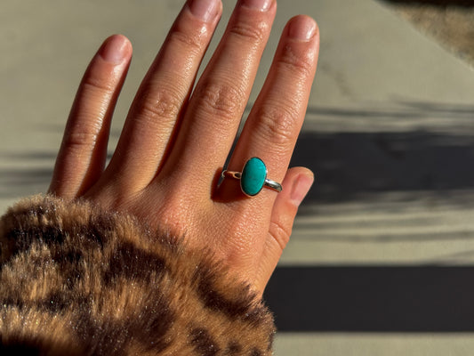 SIZE 9.5 TURQUOISE RING