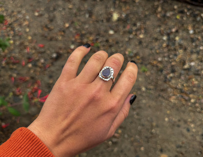 SIZE 8 SUGILITE RING