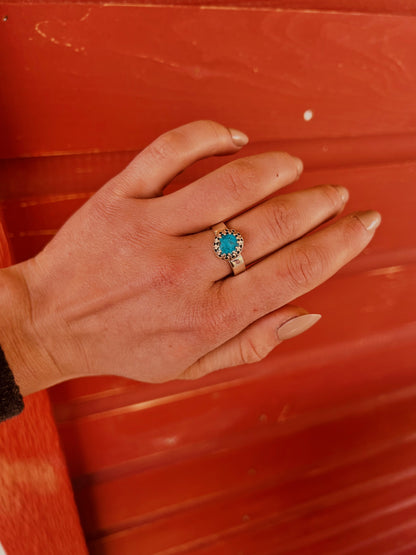 SIZE 9 | KINGMAN TURQUOISE RING