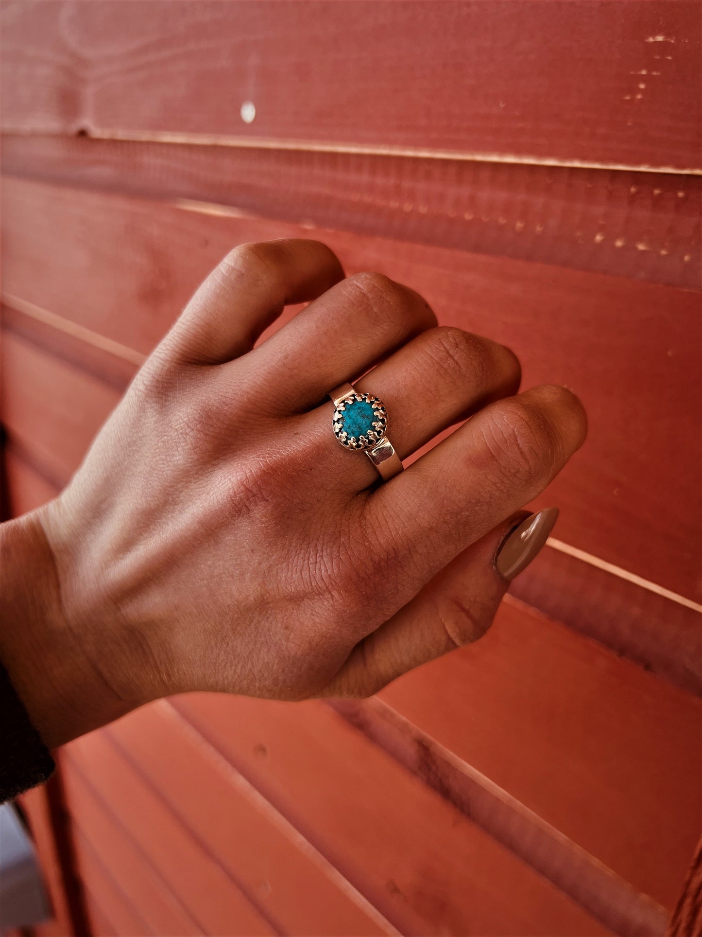 SIZE 9 | KINGMAN TURQUOISE RING